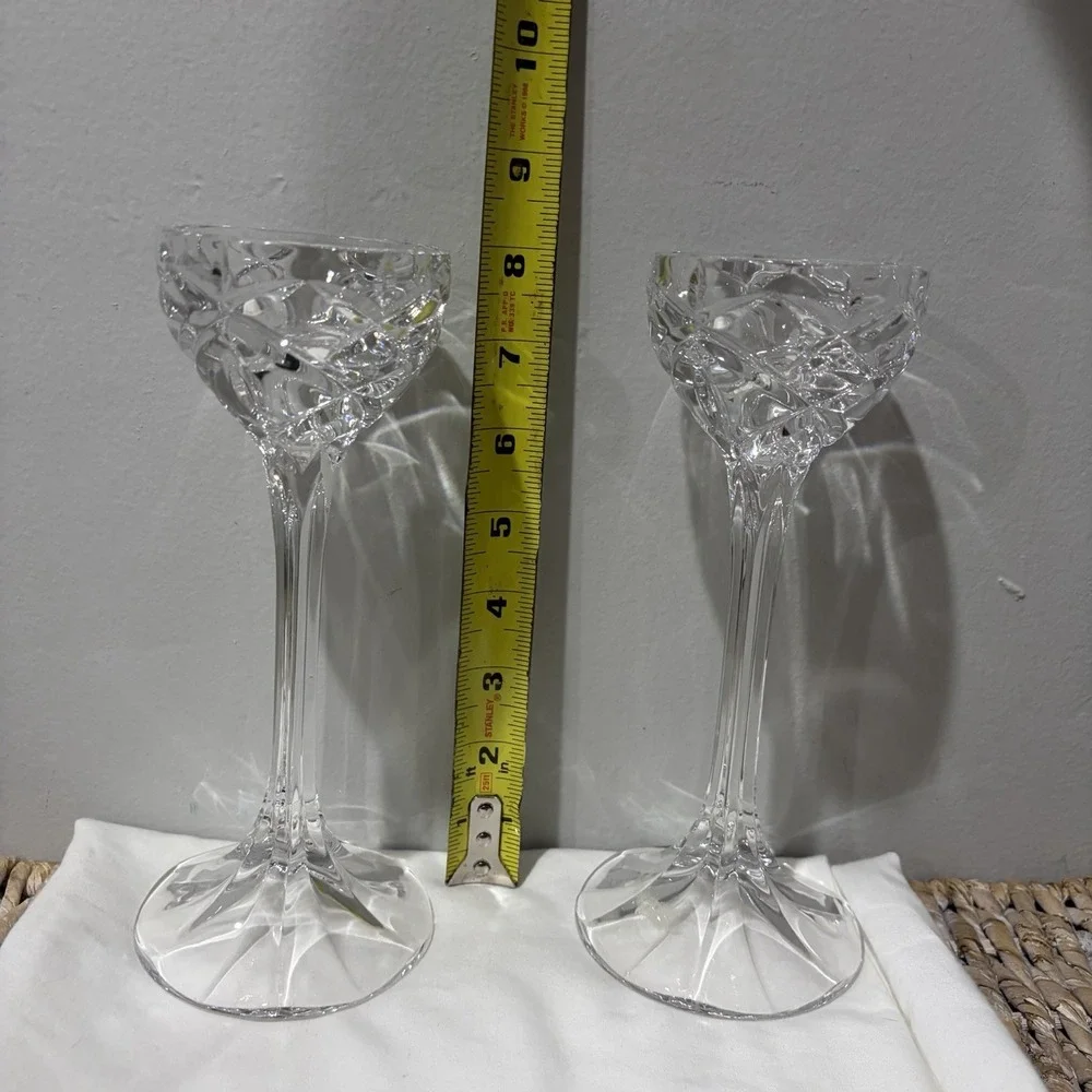 Pair of GORHAM CRYSTAL Northridge 8